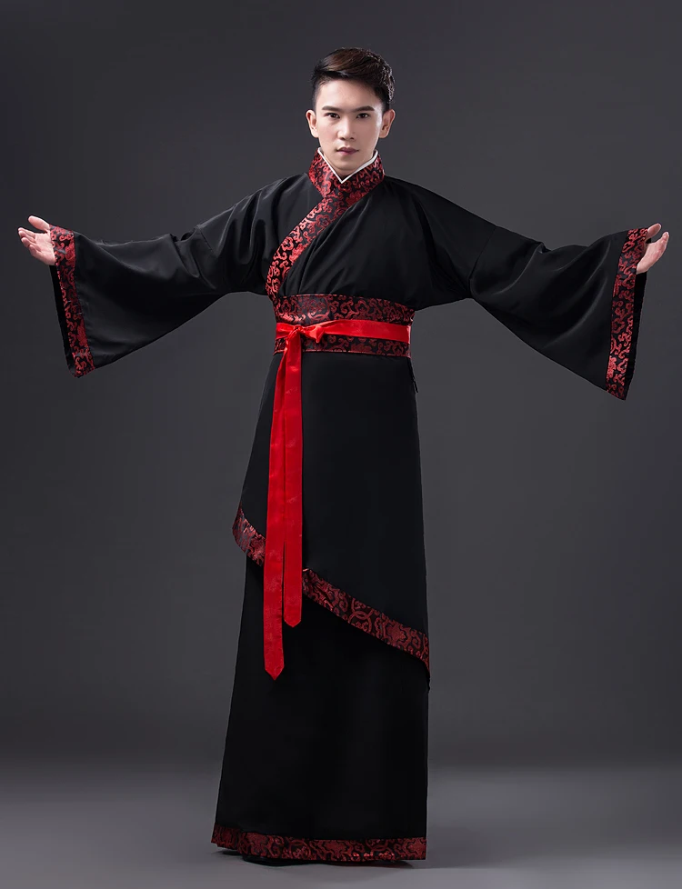 Male Chinese Traditional Costume Ancient Robe Clothing National Tang Suit Hanfu Men's Cosplay 89 |
