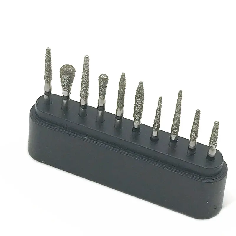 10 шт. боры высокой Скорость Алмазный Полировочный диск шлифовальный сверлильный