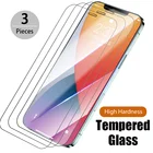 Защитное стекло, закаленное стекло для iPhone 12 Pro Max 12 Mini 11 Pro X XR XS Max, 3 шт.