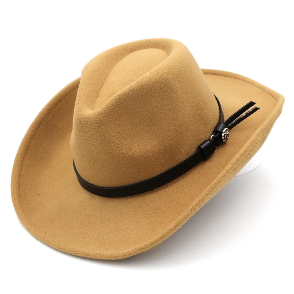 Модная Ковбойская Кепка микс шерсти в стиле унисекс Mistdawn уличная пляжная шапка с