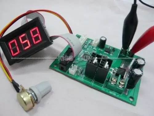 500W 20A DC Brush Motor governor PWM Speed Controller with led Digital Display Governor Driver 12V-24V short circuit protection |