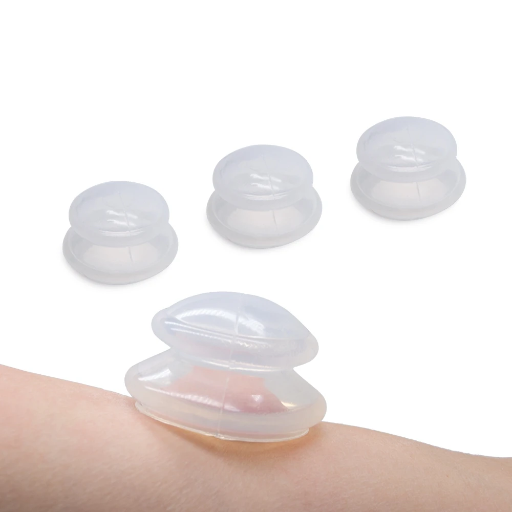 3 шт. силиконовые банки для увлажнения|massager cupping cup|cupping cupscellulite vacuum |