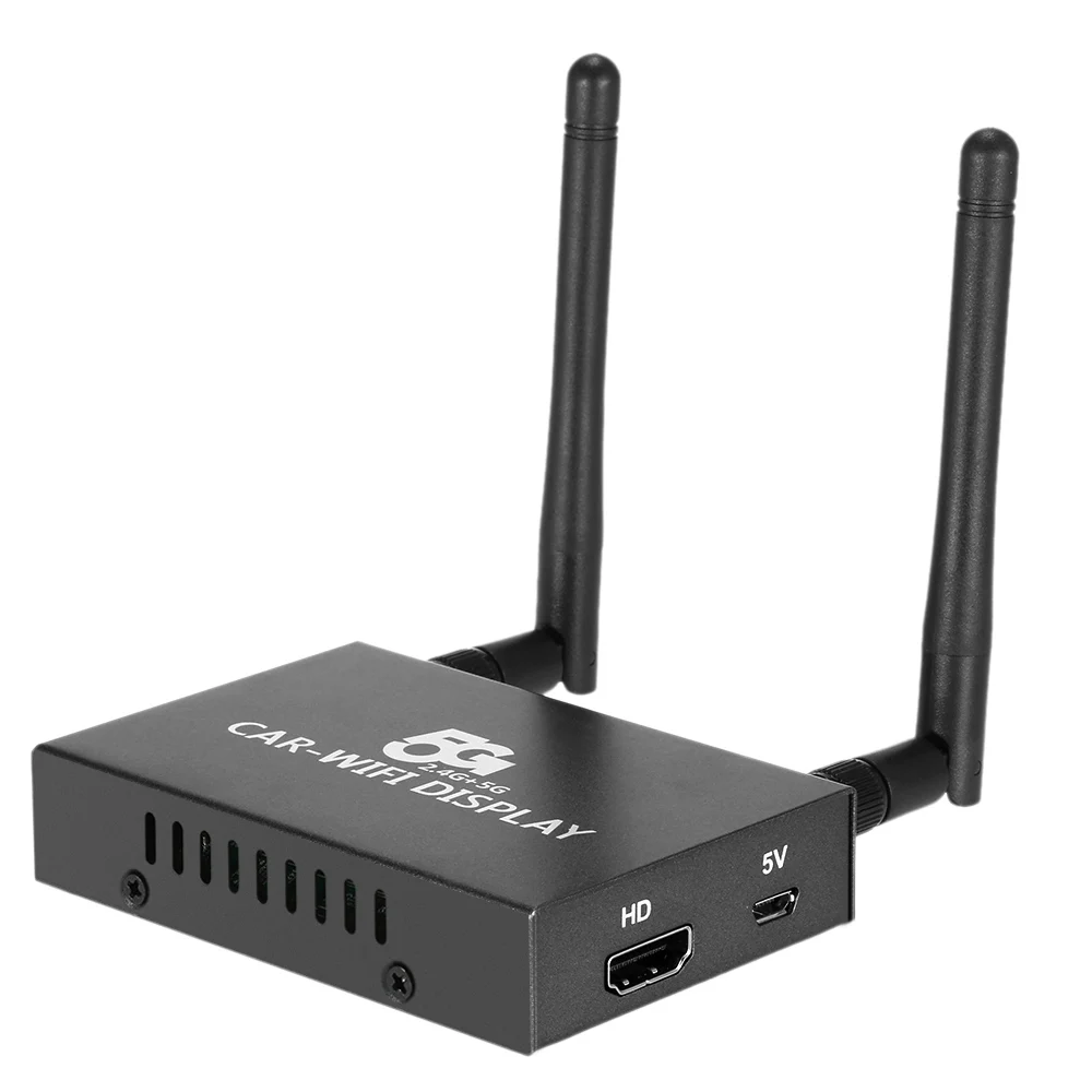 Автомобильный WiFi приемник Miracast DLNA ключ с дисплеем Full HD 1080P для HDTV система Airplay 2 4G