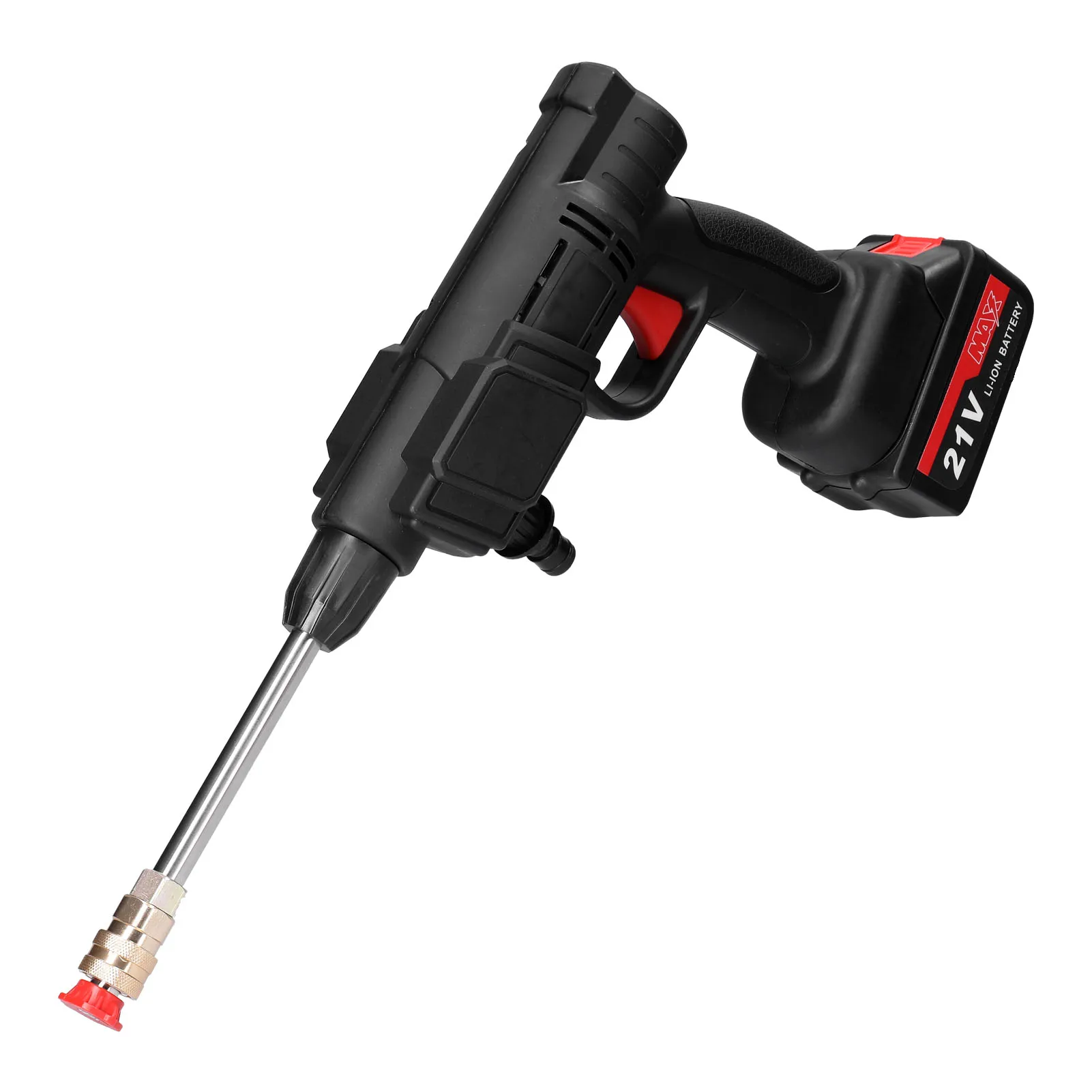 Дешево Бытовой беспроводной инструмент для мойки автомобиля высокого давления, Портативная Машина для мойки автомобиля, автомойка с пенной бутыл...