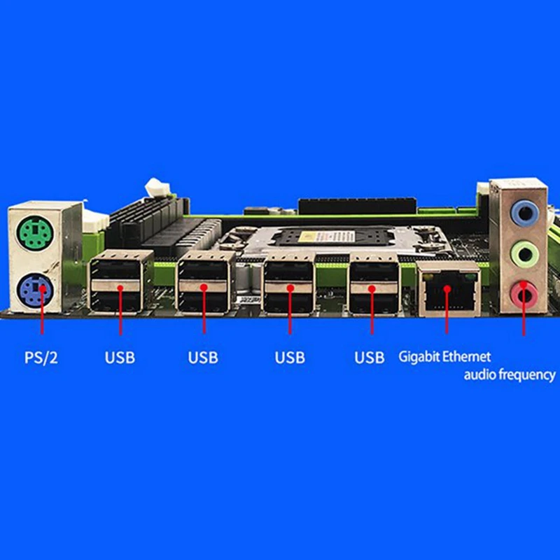 NEW-X79 материнская плата LGA2011 Combos E5-2620 V2 E5 2620 CPU 4 шт. X ГБ = 16 DDR3 ОЗУ 1333 МГц PC3 10600R REG ECC |
