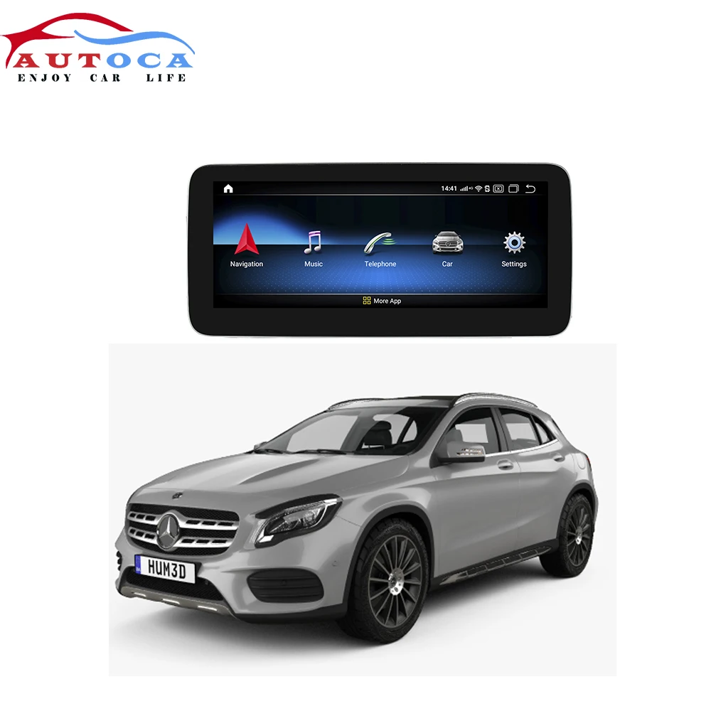 4G 10 25 &quotAndroid дисплей для MERCEDES BENZ GLA X156 2016 2019 навигация радио стереоприборная