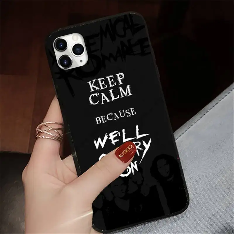 

My Chemical Romance Phone Cases for iPhone 11 12 pro XS MAX 8 7 6 6S Plus X 5S SE 2020 XR