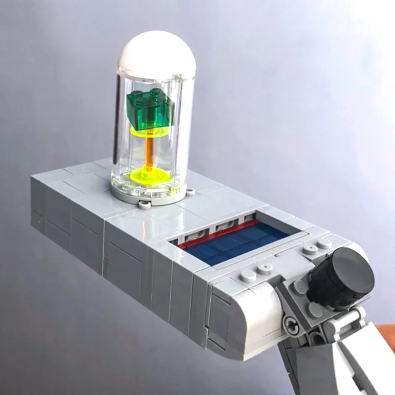 

Kids DIY toy Science Fiction Animation Portal Gun MOC Building Blocks Friend City Movie Memorial Toys for children Xmas Gifts