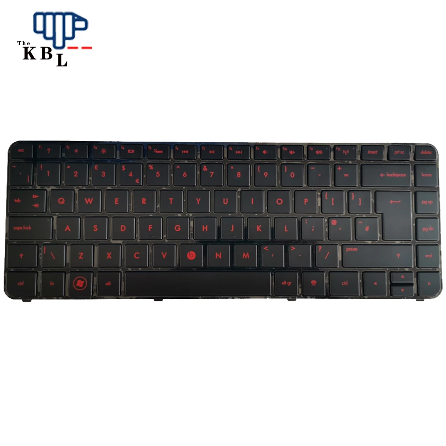 НОВЫЙ для HP Pavilion Dv4-4000 Dm4-3000 DV4-3000 UK Язык подсветкой клавиатуры ноутбука FRU HMB4503NWA10