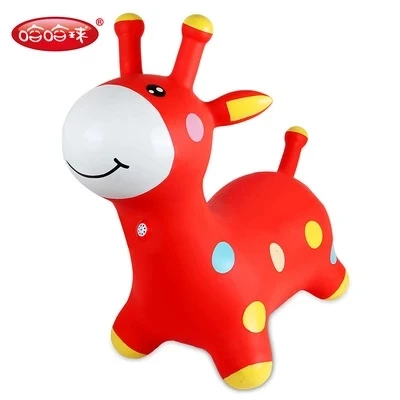 

Baby mount music jumping vaulting horse children's inflatable toys outdoor increase thickening pony