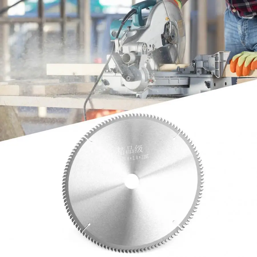 

Carbide Circular Woodworking Cutting Wheel Discs 250x25.4x2.8x120T Cutting Tool