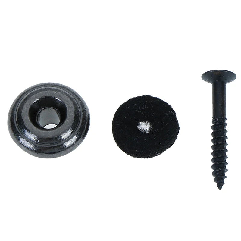 2 шт. Серебряный/черный замок для гитарного ремня медный гитарный Бас ремень