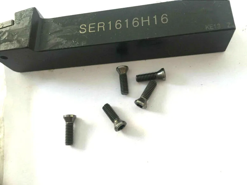 

20pcs M3.5*12mm Insert Torx Screw for Carbide Inserts Lathe Tool for Home Office