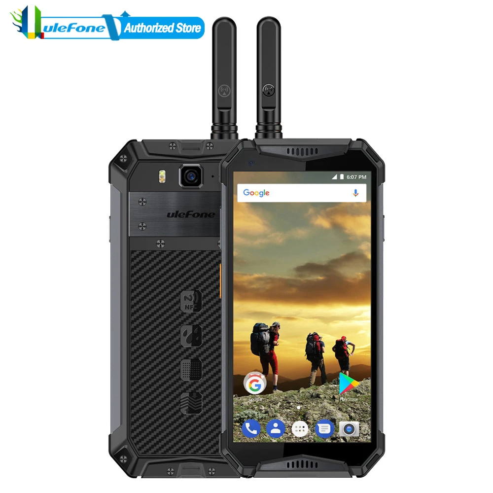 Ulefone Armor 3T IP68 водонепроницаемый мобильный телефон Android 8 1 5 7 дюймов 21 МП helio P23