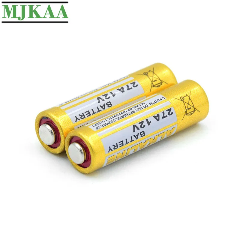 MJKAA 5 шт./карта 27A 12 В Первичная сухая щелочная батарея G27A GP27A A27 L828 V27GA EL812 EL-812 CA22 ALK27A