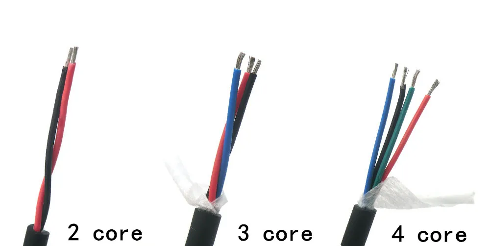 5 жильный кабель гибкий Управление провода 0,14, 0,2, 0.3mm м² 26awg, 24awg, 22awg Луженая Медь 10 м