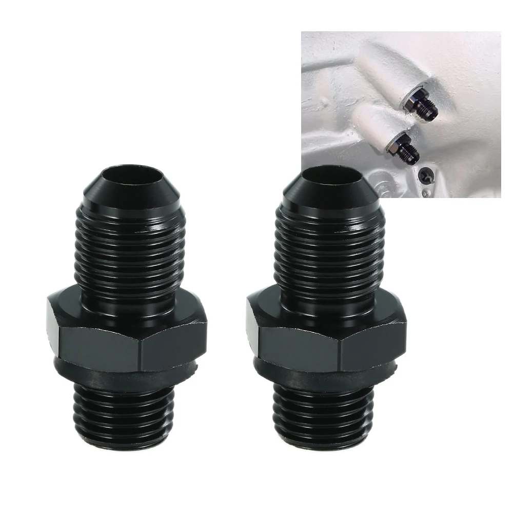 Car Accessories AN6 -6 AN Transmission Oil Cooler Adapter Fitting for GM Turbo 350 400 4L60E 200R 700R |