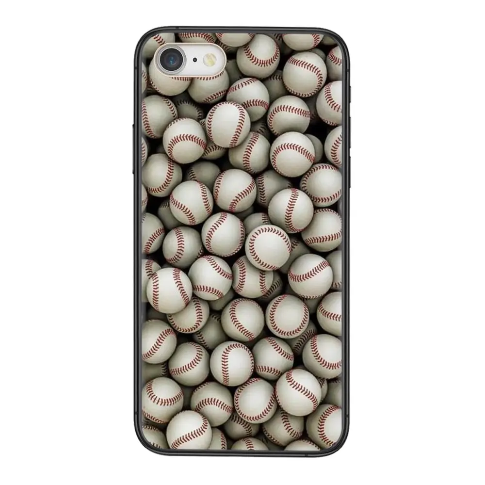 Дешевые мягкие бейсбольные сумки для iPhone 11 12 Pro Mini Max Plus X XS XR 8 7 6S SE 5 5C - купить по