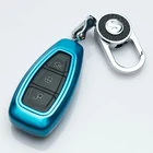 Новинка красивый чехол для автомобильного ключа из АБС-пластика чехол для Ford Focus Mondeo MK3 MK4 Kuga escape ecosport Grand C-Max 2011 2012 2013-2018