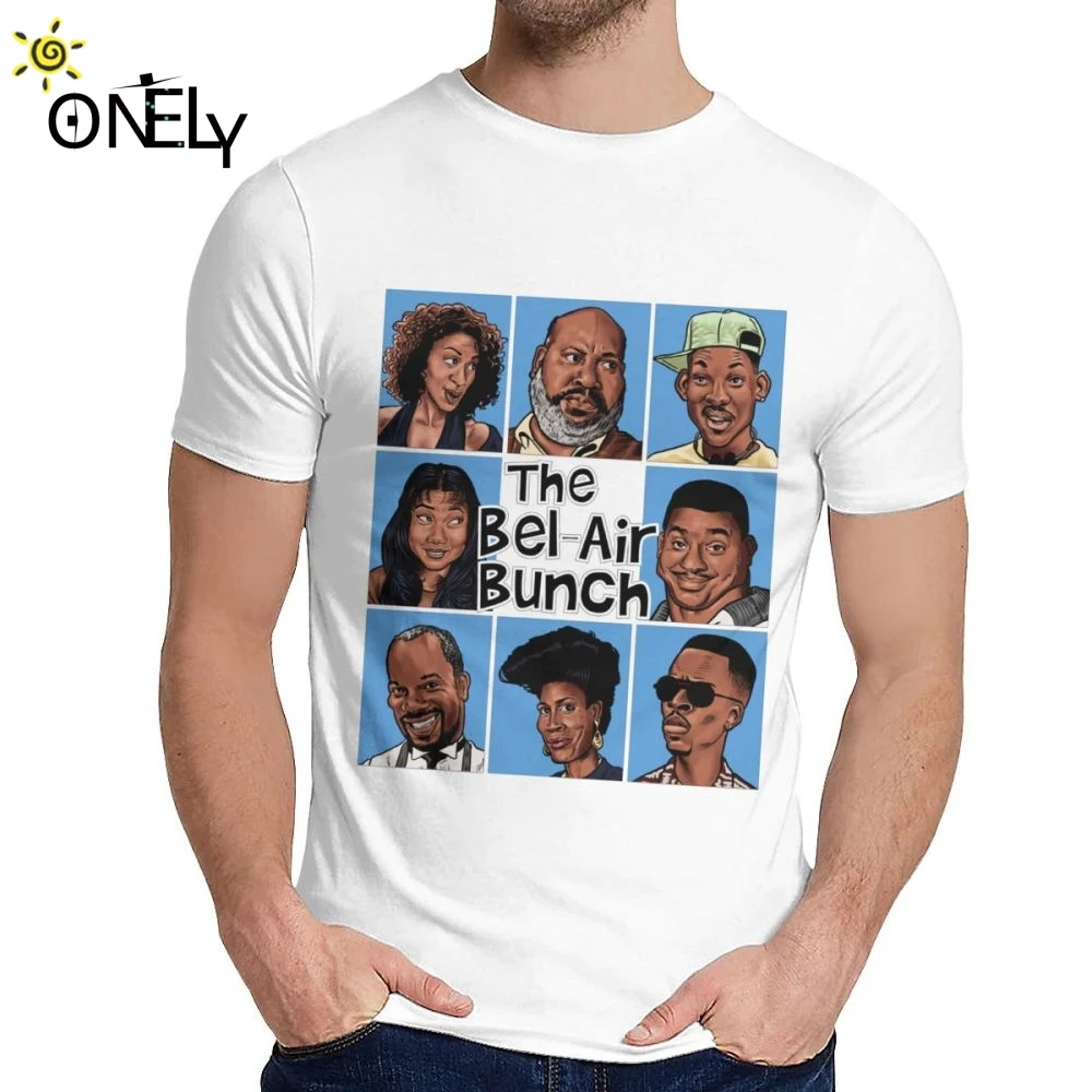 Fresh Prince Of Bel-Air футболка с классическим круглым вырезом в стиле Харадзюку для