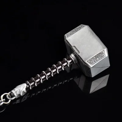 Marvel Мстители 4 Железный человек Маска Тор молот Мьёльнир брелок Капитан Америка