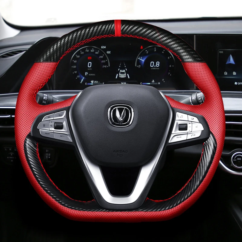 

Сделай Сам, кожа с ручной строчкой для Changan Eado CC CS35 CS55 CS75 PLUS E-star