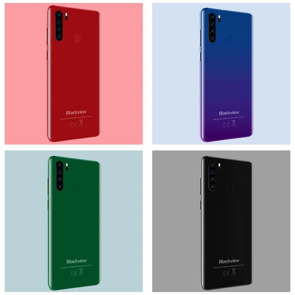 Blackview A80 Pro Quad камера заднего вида, смартфон 6,49 '', капля воды, 4 Гб+ 64 ГБ, четыре ядра, Android 9,0, глобальная версия, 4G LTE, мобильный телефон