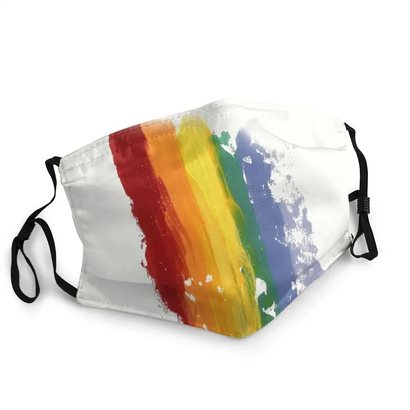 

Радужная маска для лица ЛГБТ, неодноразовая маска для гордости для геев, Мужская Пылезащитная маска, респиратор, маска