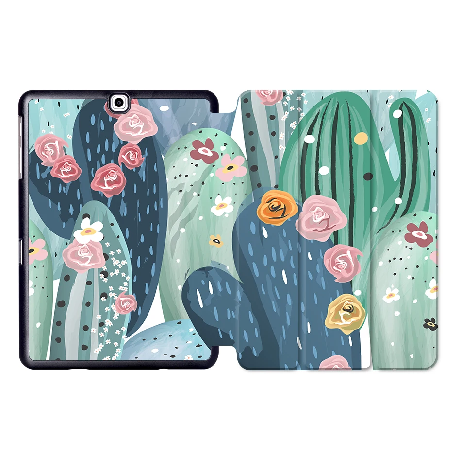 MTT из искусственной кожи чехол для samsung Galaxy Tab A 9,7 ''T550 T555 SM-P550 SM-P555 откидная подставка умный чехол мультяшный чехол для планшета Funda - Цвет: SS14