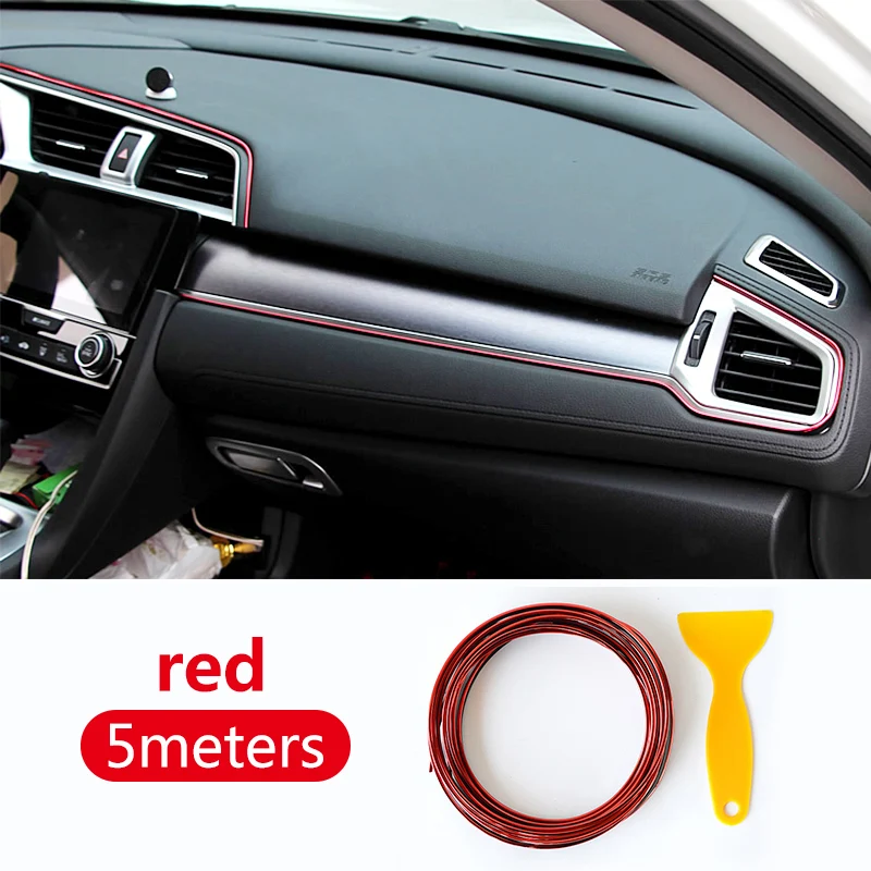 Автомобильный интерьер хромированная отделка углеродное волокно Декоративная