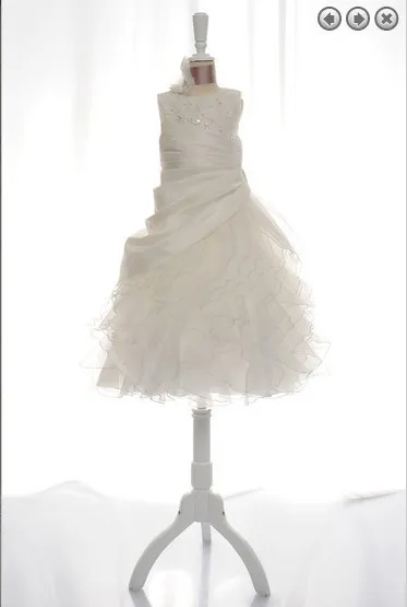 Бесплатная доставка Платья с цветочным узором для девочек на свадьбу коллекция