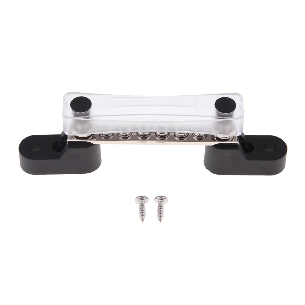 

6 Way Bus Bar Electric Terminal Junction Block 12-48v For Truck Boat Car