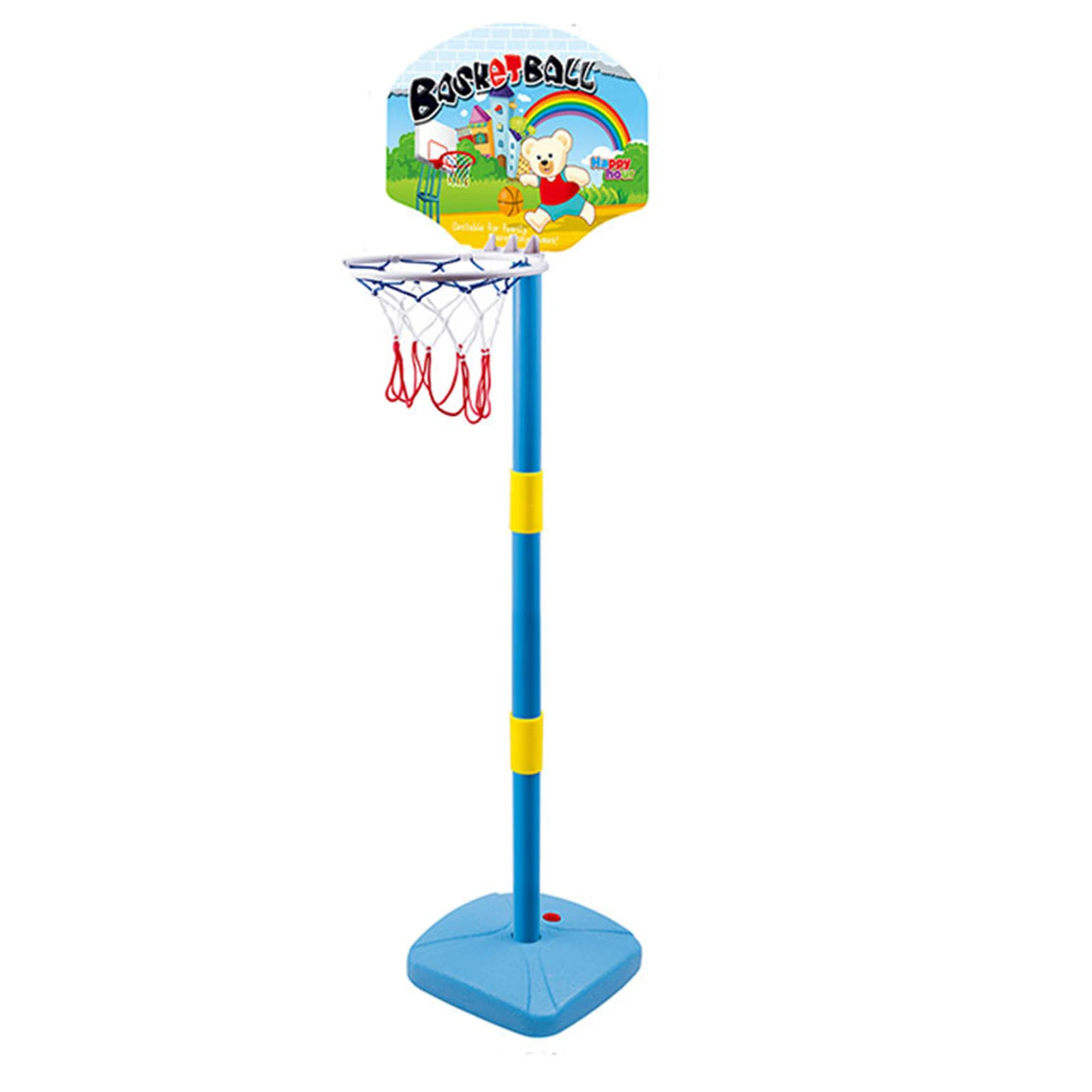 

Детский баскетбольный комплект для игр, регулируемая подставка, держатель для корзины, обруч, игра для гол, мини-игры в помещении для мальчи...