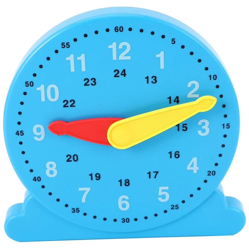 

Cognition Clock Learn Time Clock Early Education Toys Plastic Model Teaching Baby Intelligence Toys Digital Clock Model