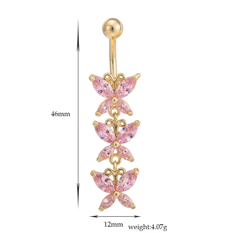 

Tfringed body piercing ornament tongpiercing navel ring wholesale umbigo nombril acier chirurgical bauchnabelpiercing