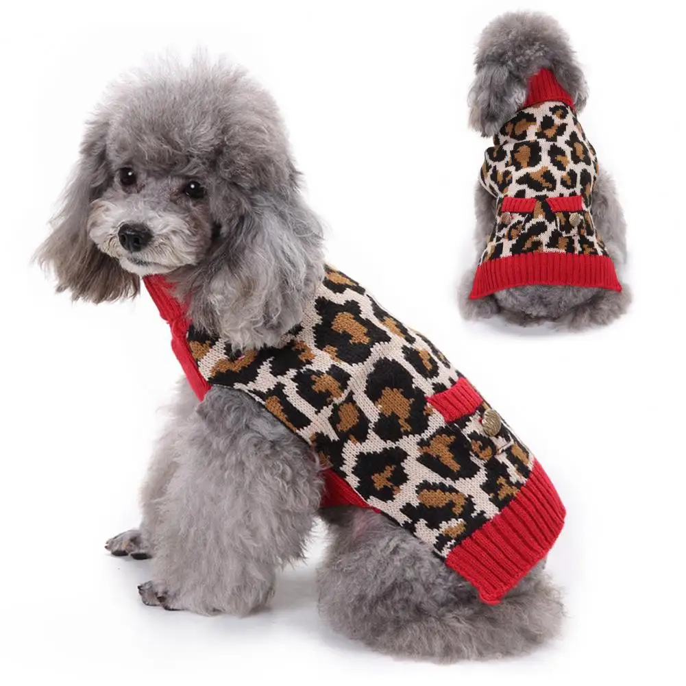 

Pet Apparel Pet Kitten Knitted Sleeveless Clothes Pet Clothes Pretty Pet Clothes