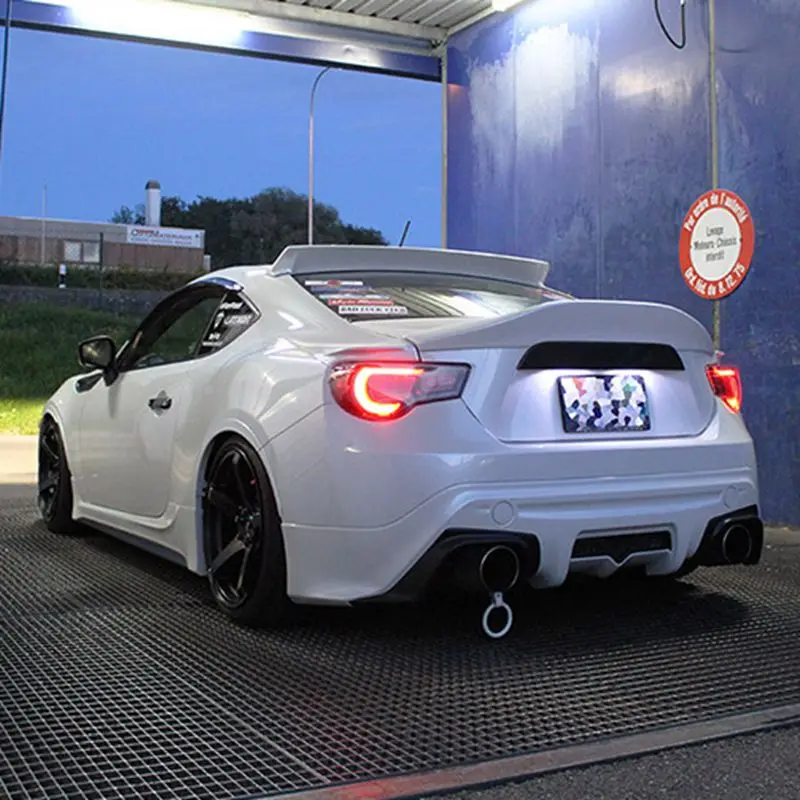 Автомобильный задний короб Subaru BRZ праймер FRP и спойлер из углеродного волокна для