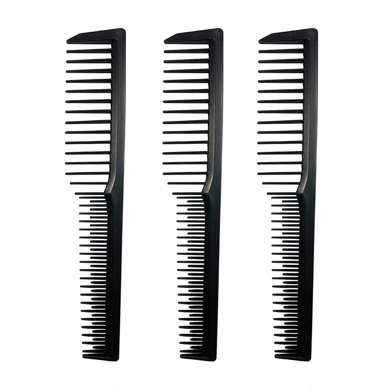 

Carbon Fibre Master Barber Comb Cutting Comb Medium Fine Tooth Black