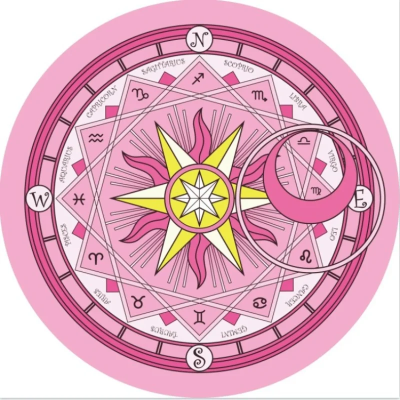 

Большой розовый симпатичный мультяшный круглый и Прямоугольный Коврик для мыши офисный ноутбук креативный коврик для клавиатуры нескольз...