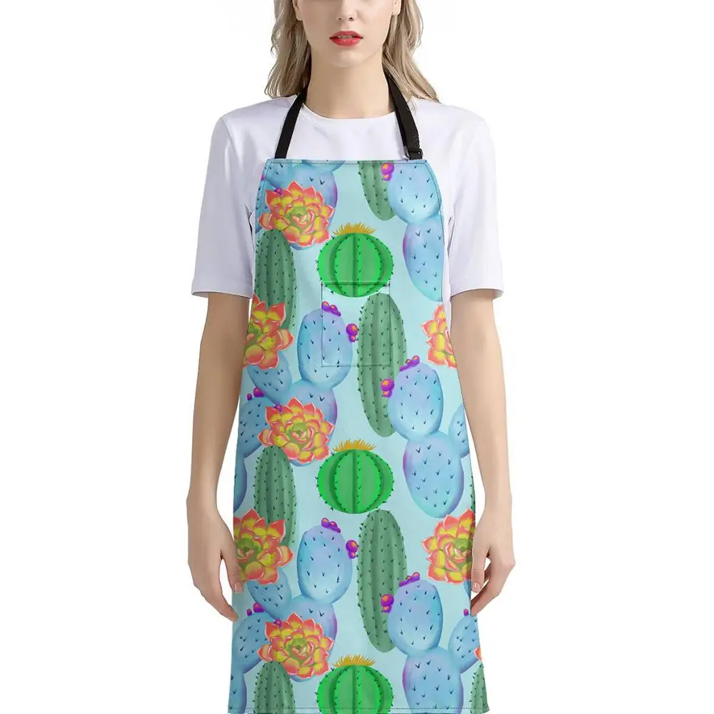 

Kitchen Aprons Bohemian African Pink Girls Print Sleeveless Chef Aprons Women Bib Household Cleaning Pinafore Home Cooking Apron