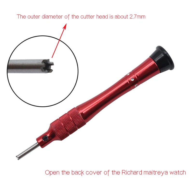 4 5 спиц отвертка для RM головка задняя Звезда резиновый ремешок чехол часов