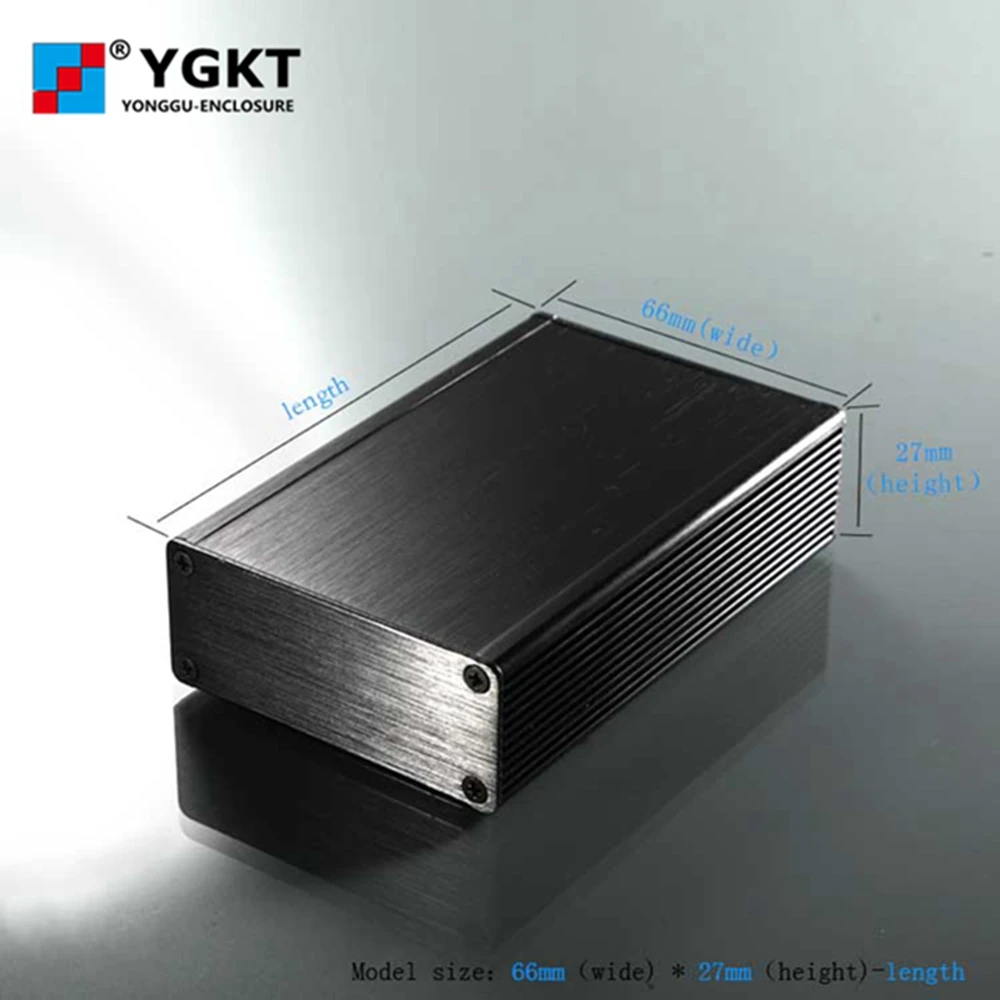 Коробка распределительная Алюминиевая 66*27*100/2 6 ''x 1 08'' x 3 93 ''(wxhxl) мм|aluminium