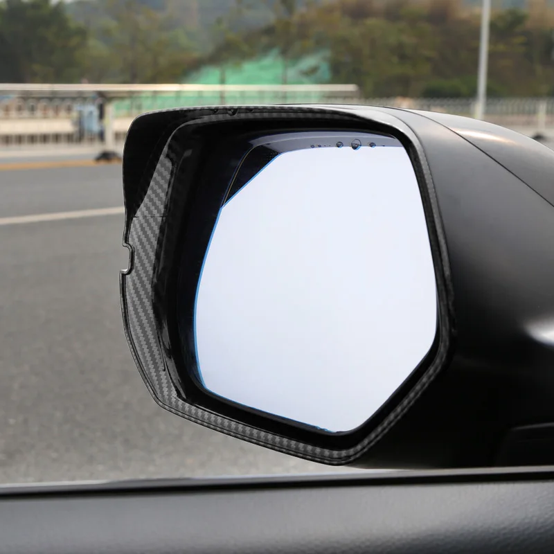 Защита от дождя для зеркала заднего вида "Reversing Mirror Rain Shield Reflector Eyebrow" для модификации аксессуаров Honda crv CR-V 17 18 2019 2020 2021.