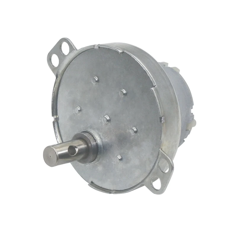 DC3V 5V 6V 12V 24V JS-50T большой крутящий момент металлический редуктор коробка скорости мотор-редуктор вал горизонтального отверстия