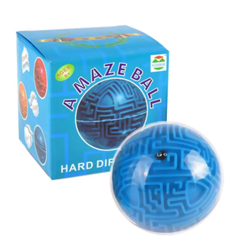 Лабиринт мяч мини 3D магический Интеллект лабиринт шар Дети логическая