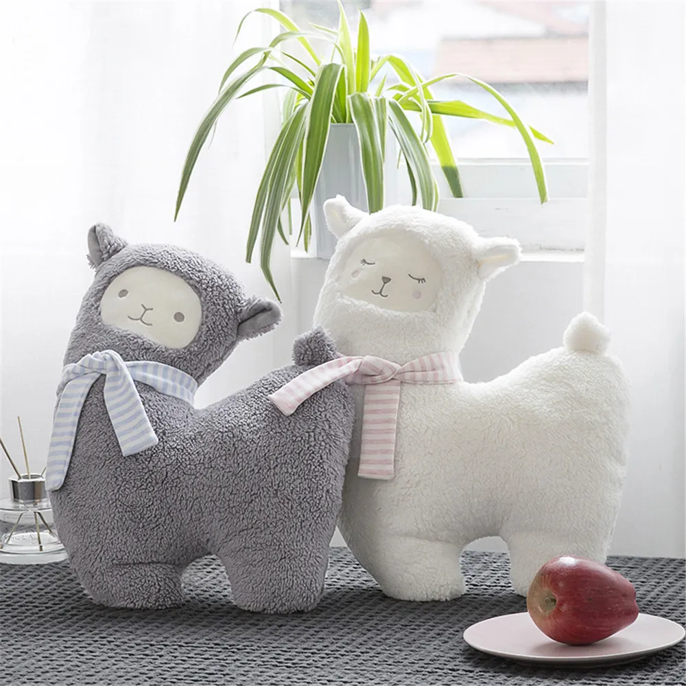 

New Creative Alpaca Doll Lovers Living Room Bedroom Decorations Plush Toy Wedding Doll Pillow for Couple's Gifts Girls Gift Kids