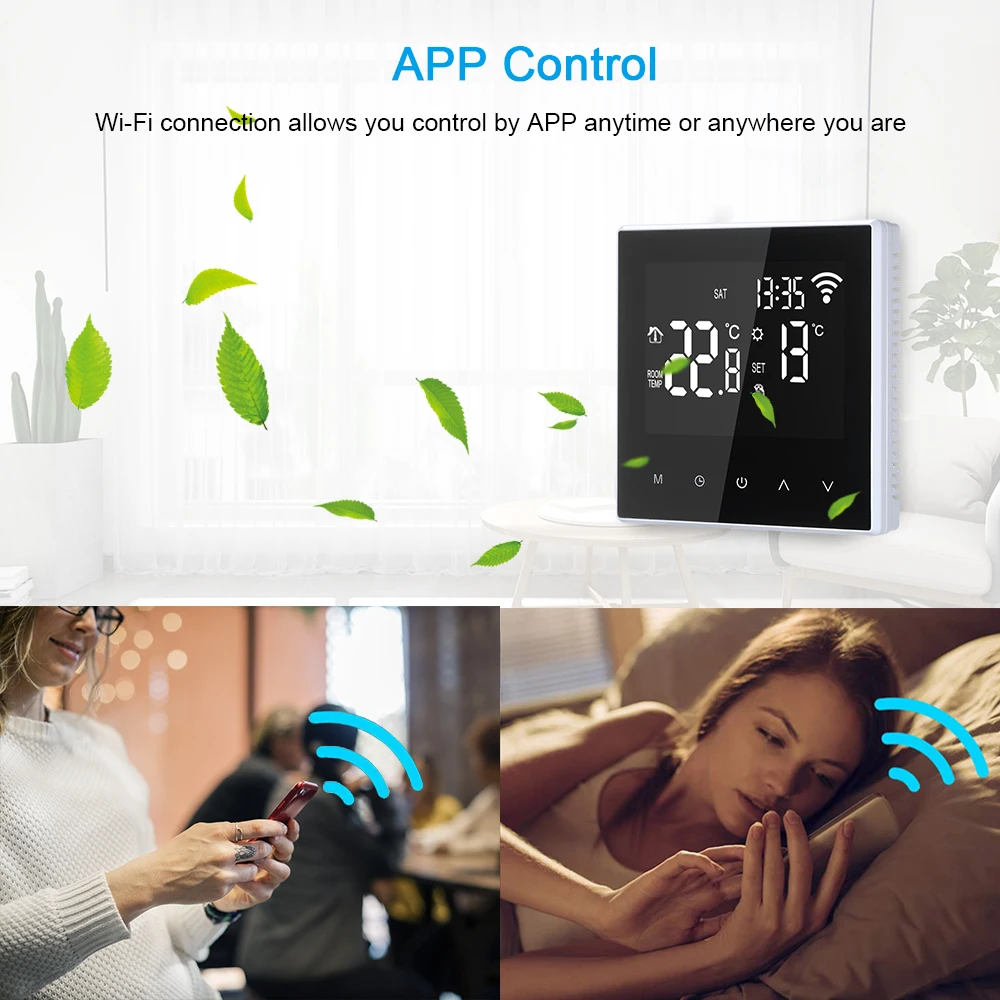 WiFi термостат контроллер температуры умный цифровой программируемый