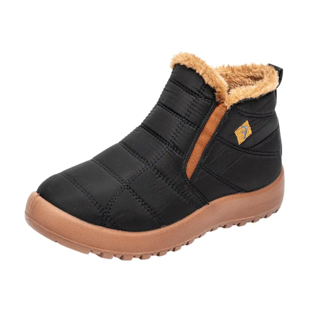 Winter Boots Warm Snow Booties Waterproof Insulated Lined Wa