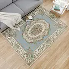 Винтажный персидский коврик, бежевые ковры для гостиной, коврики в турецком стиле, ковер для спальни, цветочный ковер для кофейного стола, нескользящий