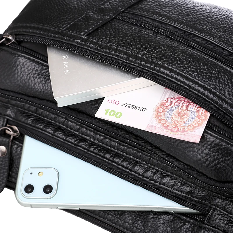 Женские сумки на плечо Роскошный кошелек женские повседневные многослойная PU